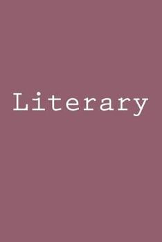 Paperback Literary: Notebook Book