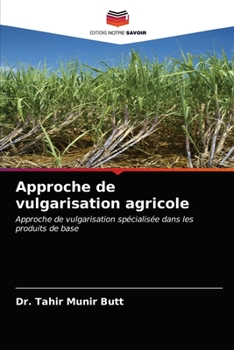 Paperback Approche de vulgarisation agricole [French] Book