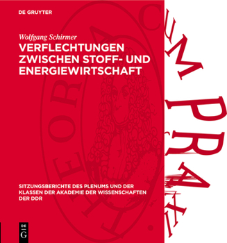 Hardcover Verflechtungen Zwischen Stoff- Und Energiewirtschaft [German] Book