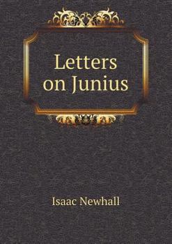 Paperback Letters on Junius Book