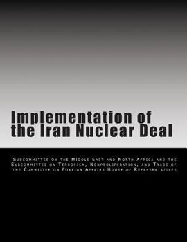 Paperback Implementation of the Iran Nuclear Deal Book