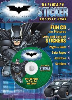 Paperback Batman Ultimate Sticker Activity Book [With CDROM and Stickers and Punch-Outs] Book