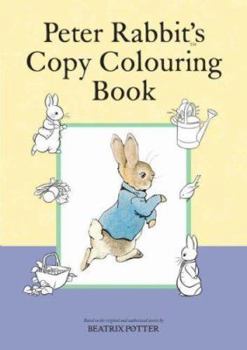 Spiral-bound Peter Rabbit's Copy Colouring Book