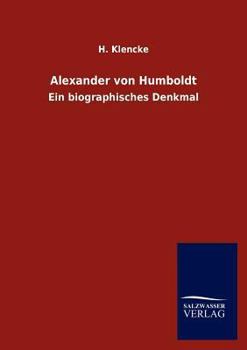 Paperback Alexander von Humboldt [German] Book