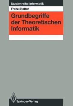 Paperback Grundbegriffe Der Theoretischen Informatik [German] Book