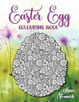 Paperback Easter Egg Colouring Book: Delightful pictures of ornate Easter eggs Book