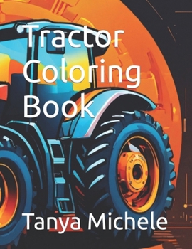 Paperback Tractor Coloring Book