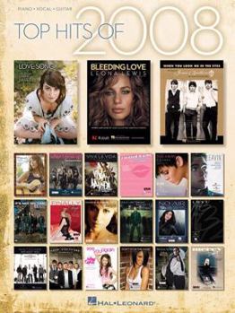 Paperback Top Hits of 2008 (Top Hits of Piano Vocal Guitar) Book