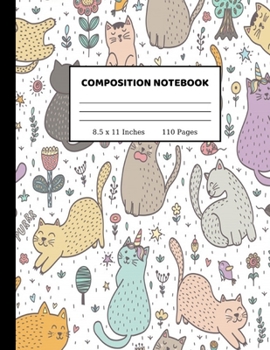 Paperback Composition Notebook: Nifty Wide Ruled Paper Notebook Journal - Cute Orange Wide Blank Lined Workbook for Teens Kids Students Girls for Home Book