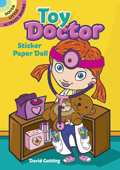 Paperback Toy Doctor Sticker Paper Doll Book