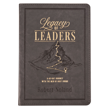 Imitation Leather Legacy of Leaders Devotional Book