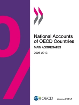 Paperback National Accounts of OECD Countries, Volume 2015 Issue 1 Book