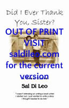Paperback Did I Ever Thank You, Sister? Book