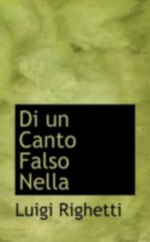 Paperback Di Un Canto Falso Nella Book