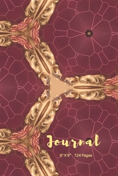 JOURNAL/NOTEBOOK.: 6" x 9" - 124 Pages - Lined Blank Pages Journal