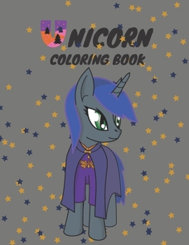 Paperback Unicorn Coloring Book: For Kids Ages 4-9/ drawing for young kids Book