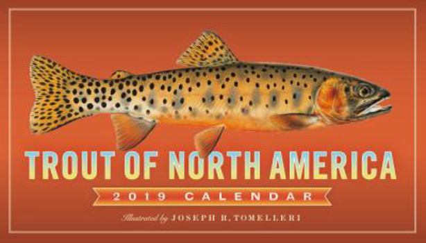 Calendar Trout of North America Wall Calendar 2019 Book