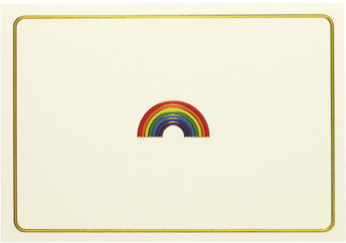 Misc. Rainbow Note Cards Book