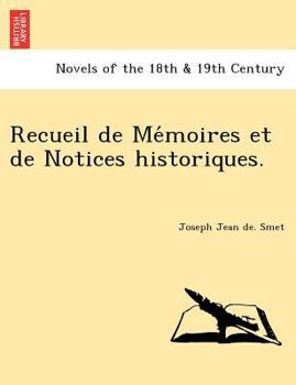 Paperback Recueil de Me Moires Et de Notices Historiques. Book