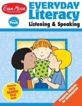 Paperback Everyday Literacy: Listening & Speaking, Grade Prek Teacher Resource Book