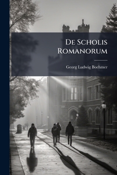 Paperback De Scholis Romanorum Book