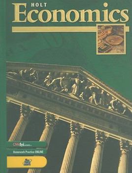 Hardcover Holt Economics: Student Edition Grades 9-12 2003 Book