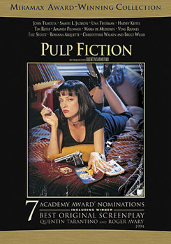 DVD Pulp Fiction Book