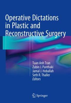 Paperback Operative Dictations in Plastic and Reconstructive Surgery Book