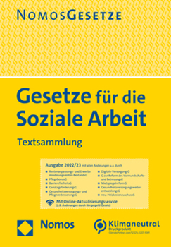 Paperback Gesetze Fur Die Soziale Arbeit: Textsammlung [German] Book