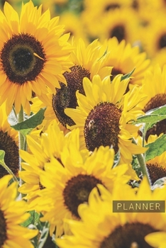 Paperback Planner: Sunflower 1 Year Daily Planner (12 Months) - 2020 - 2021 - 365 Pages for Planning - January 20 - December 20 - Appoint Book