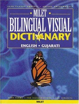 Hardcover Milet Bilingual Visual Dictionary (English-Gujarati) [Gujarati] Book