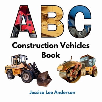 Paperback ABC Construction Vehicles Book