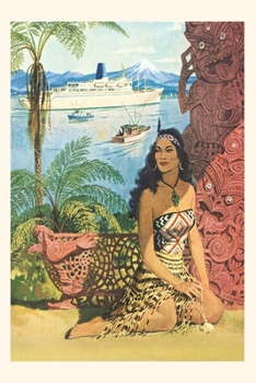 Paperback Vintage Journal Island Maiden, Ship Book
