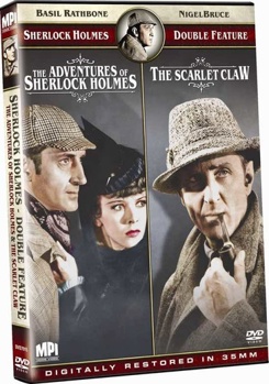 DVD Sherlock Holmes: Adventures of Sherlock Holmes / Scarlet Claw Book