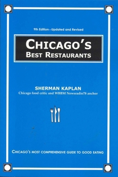 Paperback Chicago's Best Restaurants Book