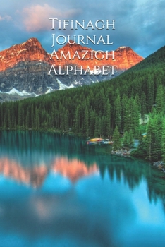 Paperback Tifinagh Journal Amazigh Alphabet Book