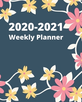 Paperback 2020-2021 Weekly Planner Jan 2020 to Dec 2021: 2 Years daily weekly Planner 2020-2021 Monthly Calendar for To do list Logbook agenda academic Schedule Book