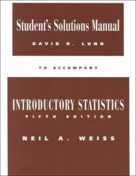 Paperback Student Solutions Manual to Accompany Introductory Statistics Book