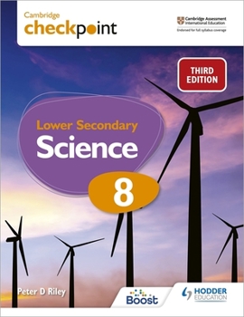 Paperback Cambridge Checkpoint Lower Secondary Science Student's Book 8: Hodder Education Group Book