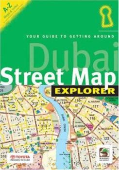 Paperback Dubai, Street Map Explorer [French] Book
