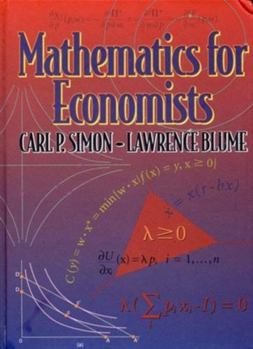Mathematics for Economists