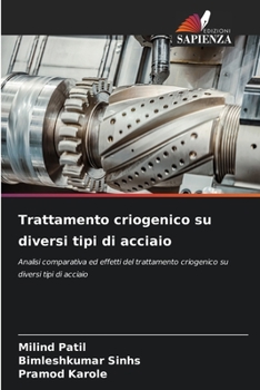 Paperback Trattamento criogenico su diversi tipi di acciaio [Italian] Book