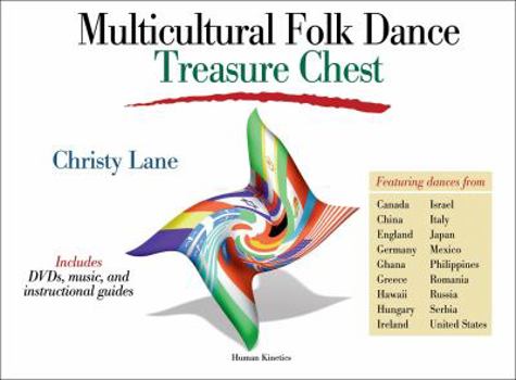 Hardcover Multicultural Folk Dance Treasure Chest, Volumes 1 & 2 - DVD with CD Book