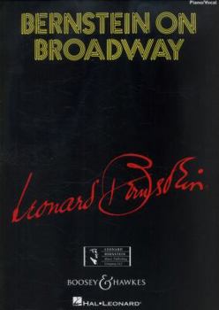 Paperback Bernstein on Broadway Book