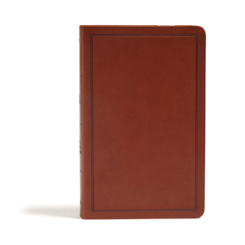 Imitation Leather KJV Deluxe Gift Bible, Brown Leathertouch Book