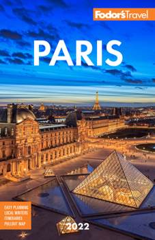 Paperback Fodor's Paris 2022 Book