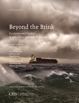 Paperback Beyond the Brink: Escalation and Conflict in U.S.-China Economic Relations Book