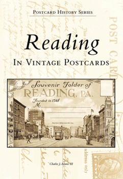 Paperback Reading in Vintage Postcards Book