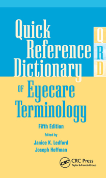 Paperback Quick Reference Dictionary of Eyecare Terminology Book