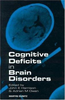 Hardcover Cognitive Deficits in Brain Disorders Book